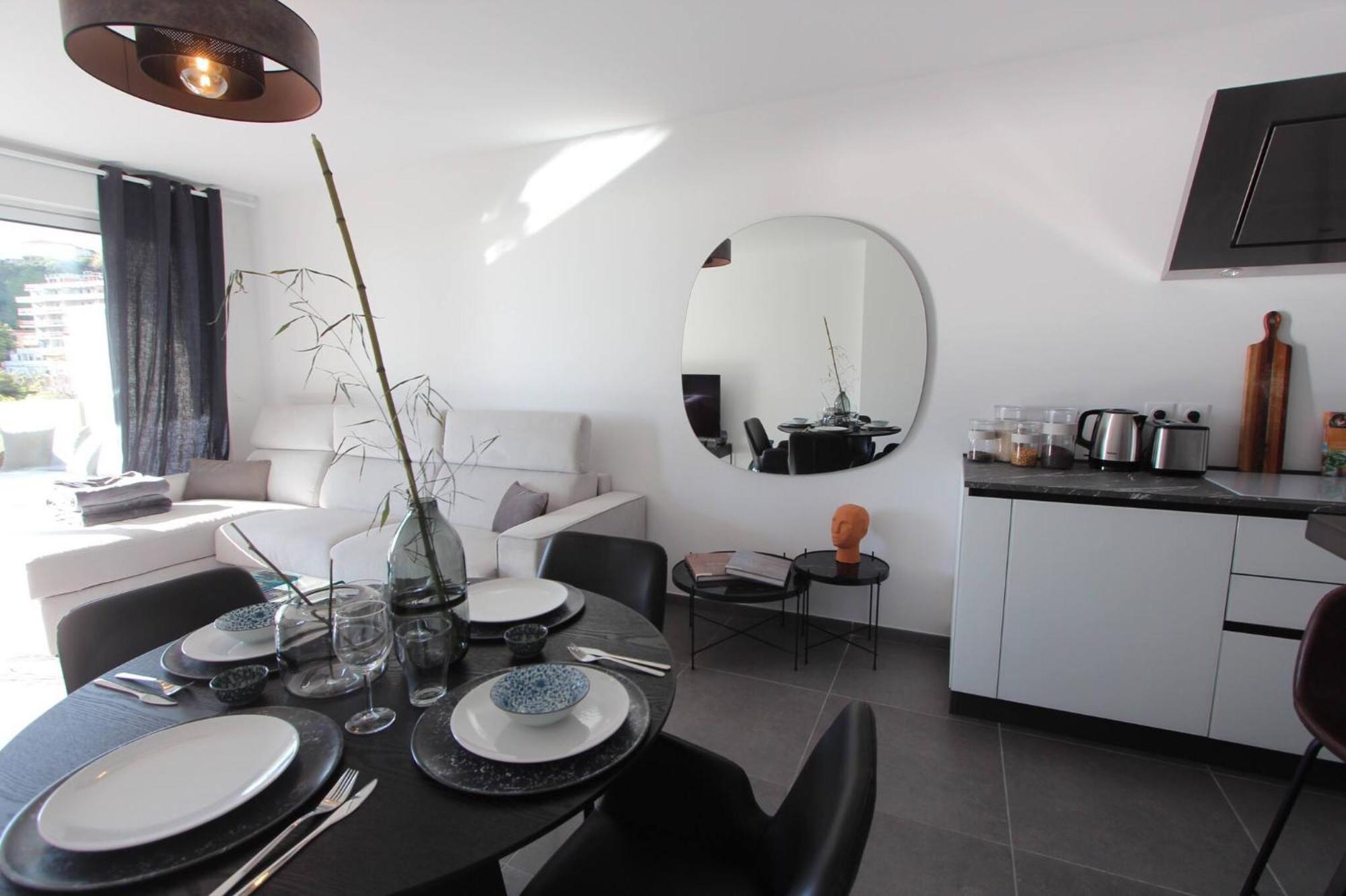 Sun Paradise Seaview&Terrace Parking&Pool Beausoleil Exteriör bild