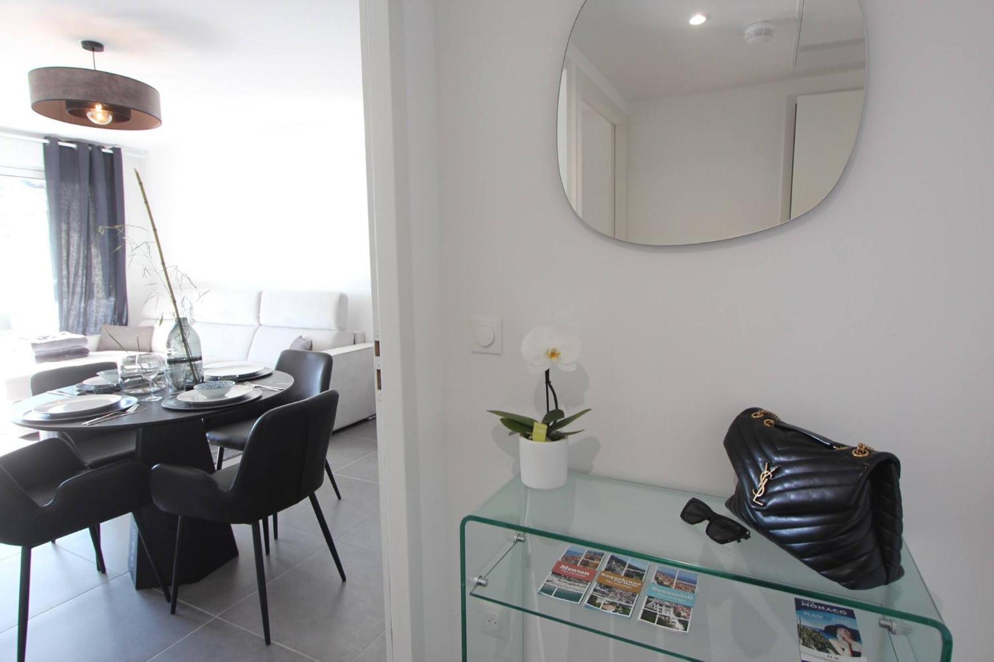 Sun Paradise Seaview&Terrace Parking&Pool Beausoleil Exteriör bild